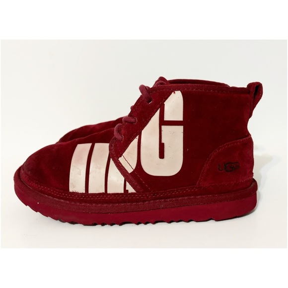 UGG Other - UGG Neumel Chopd Kids Size 5, Red/Burgundy
